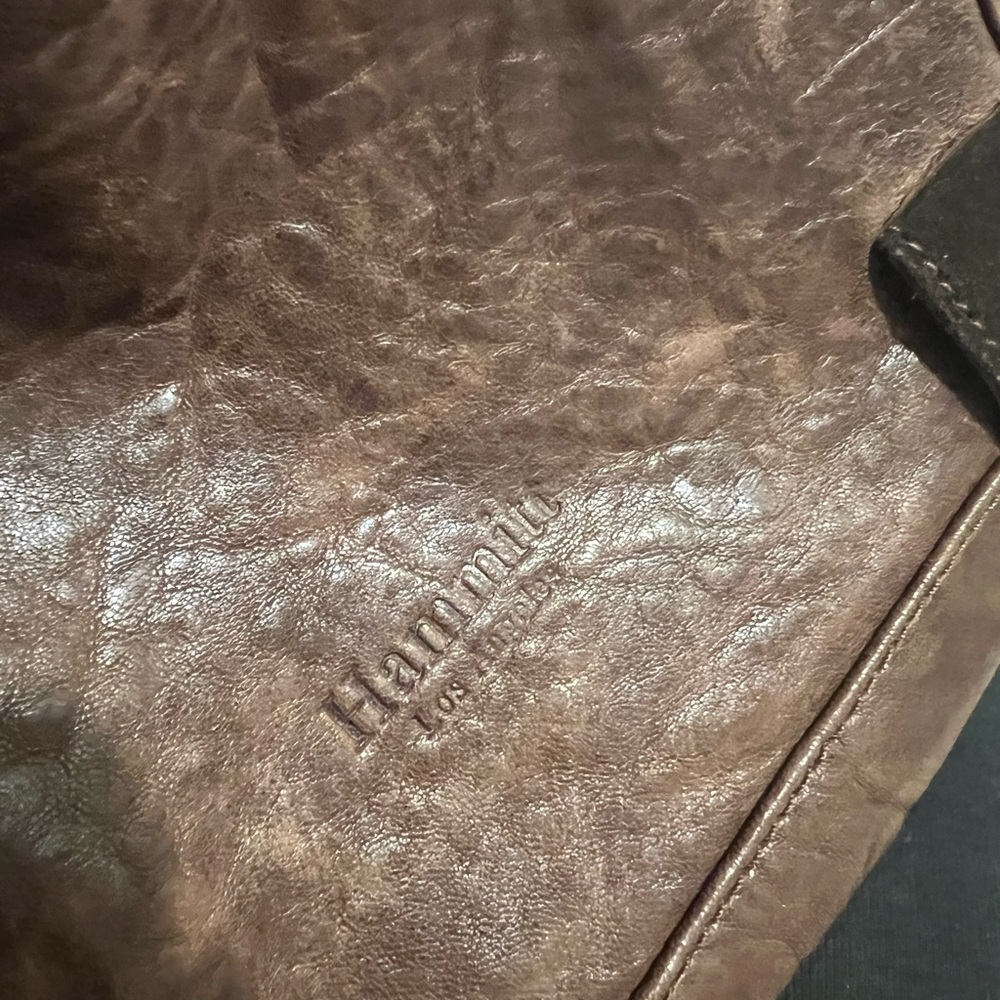 Hammitt Rich Brown Leather Bag - Picture 3 of 5